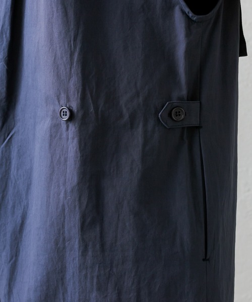 mystic（ミスティック）の「[mline] ノースリロングシャツワンピース（シャツワンピース・レディース・ベージュ/ネイビー・FREE）」の19枚目の写真