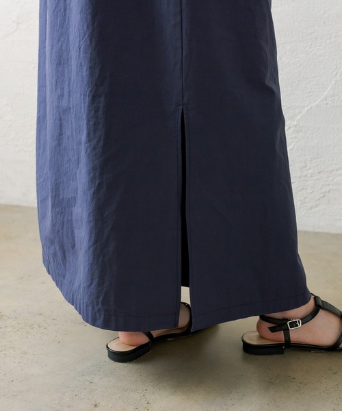 mystic（ミスティック）の「[mline] ノースリロングシャツワンピース（シャツワンピース・レディース・ベージュ/ネイビー・FREE）」の20枚目の写真