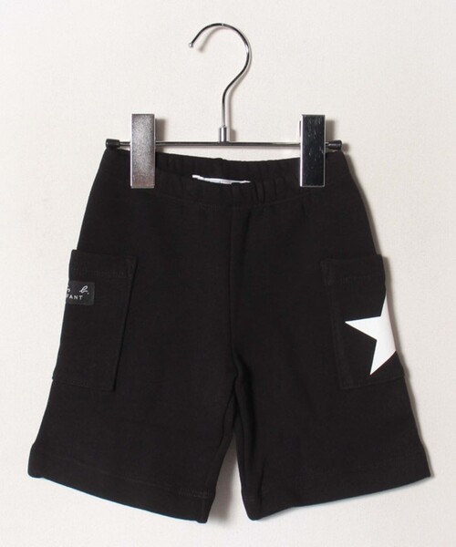 agnes b.(アニエスベー)の「SD02 L MATELOT ベビー エトワールバミューダ(その他パンツ・キッズ・ブラック・1YEAR/18M)」の1枚目の写真
