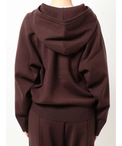 COTORICA（コトリカ）の「【THE DAYZ TOKYO】ショートニットパーカー【セットアップ対応】（パーカー・レディース・ブラック/ブラウン/ピンク・FREE）」の6枚目の写真