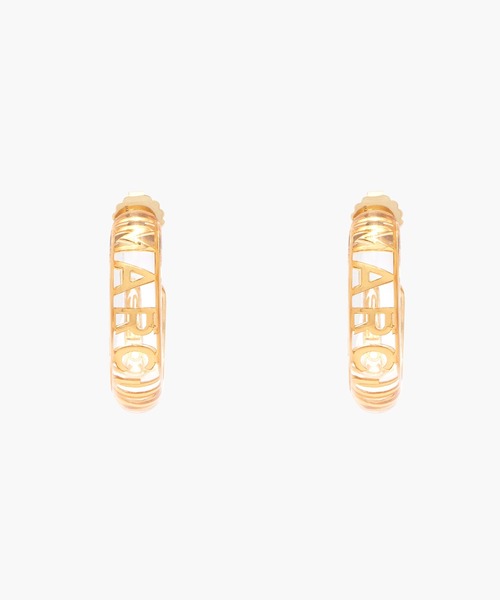 ★人気★【MARC JACOBS】MONOGRAM HOOPS ピアス Marc Jacobs | Monogram Hoops | Hoop Earrings | Cruise Fashion