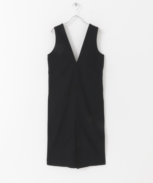 SENSE OF PLACE by URBAN RESEARCH（センスオブプレイスバイアーバンリサーチ）の「『One-C/低身長向けサイズ展開あり』2WAYストレッチジャンパースカート（ジャンパースカート・レディース・ブラック/ブルー/ライトベージュ・SHORT/ONE）」の14枚目の写真