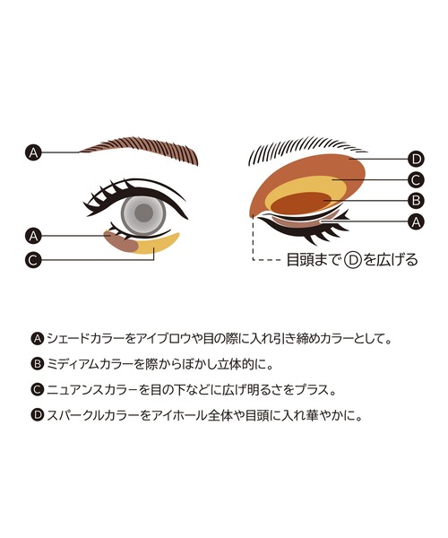 フェイスカラーパレット【503】ハットラグーンの魔法