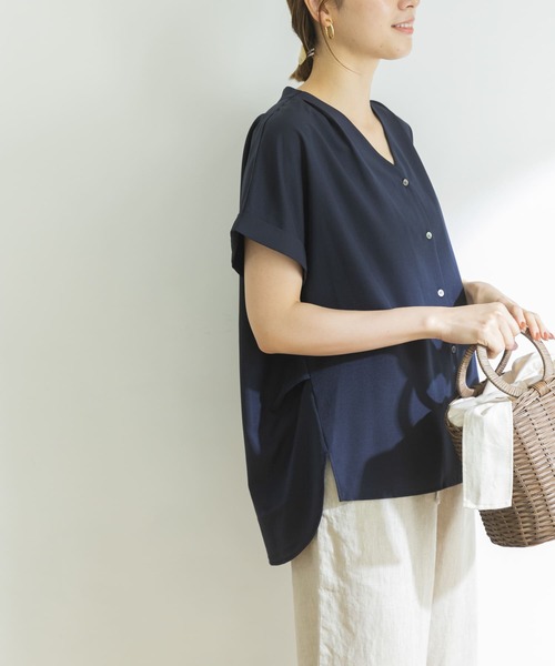 新品未使用ブラックアーバンリサーチVネックフレンチスリーブコットンカットソー半袖 楽天市場】Tシャツ vネック 半袖（ブランドアーバンリサーチ