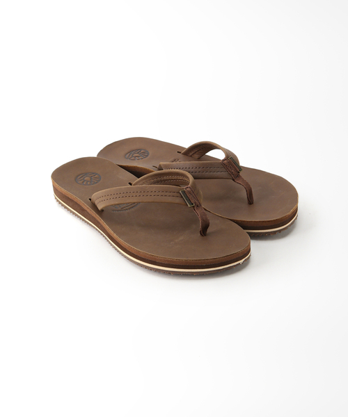 AP STUDIO（エーピーストゥディオ）の「【FREE WATERS/フリー ウォーターズ】ヌバックサンダル（サンダル・レディース・ブラウン/ベージュ・23cm/24cm/25cm）」の6枚目の写真