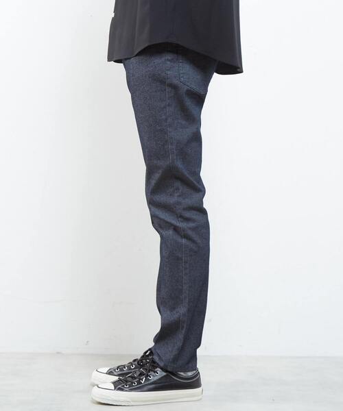 MEN'S MELROSE（メンズメルローズ）の「【WEB限定】ハイパーツイルストレッチ5ポケットパンツ（チノパンツ・メンズ・ネイビー/ホワイト/ベージュ/ブラック・3/5/4/2）」の6枚目の写真
