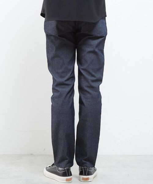 MEN'S MELROSE（メンズメルローズ）の「【WEB限定】ハイパーツイルストレッチ5ポケットパンツ（チノパンツ・メンズ・ネイビー/ホワイト/ベージュ/ブラック・3/5/4/2）」の7枚目の写真