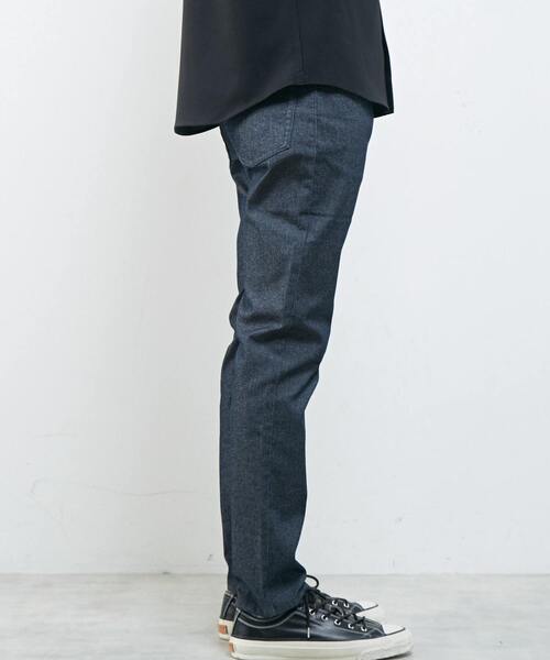 MEN'S MELROSE（メンズメルローズ）の「【WEB限定】ハイパーツイルストレッチ5ポケットパンツ（チノパンツ・メンズ・ネイビー/ホワイト/ベージュ/ブラック・3/5/4/2）」の8枚目の写真