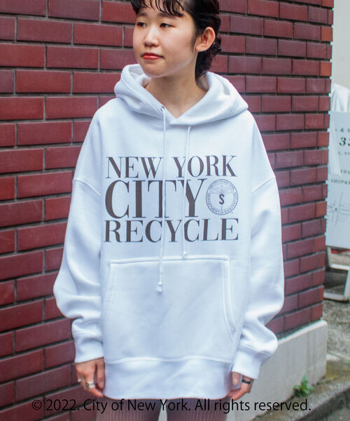 GOOD ROCK SPEED(グッドロックスピード)の「【GOOD ROCK SPEED/グッドロックスピード】NYC ワイドパーカーフーディ ロゴ P/O(パーカー・メンズ・ホワイト/アッシュグレー・M/L)」の21枚目の写真