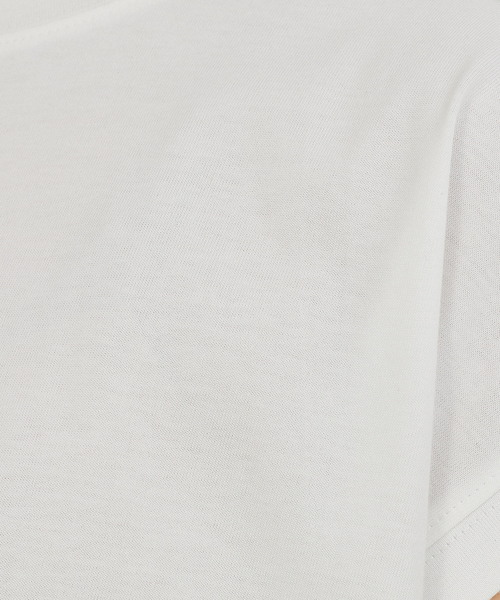 abahouse mavie（アバハウスマヴィ）の「綿天竺フレンチオーバーT（Tシャツ/カットソー・レディース・ブラック/パープル/ホワイト/チャコールグレー・フリー）」の16枚目の写真