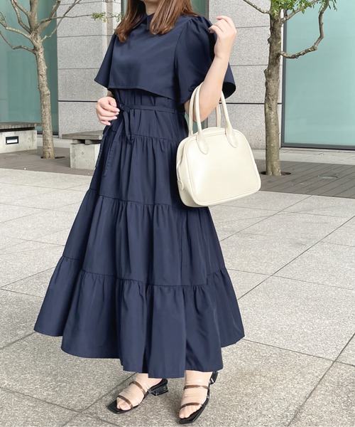 ティアードワンピース【ZOZOTOWN限定アイテム】（ワンピース）｜apres