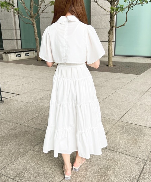 ティアードワンピース【ZOZOTOWN限定アイテム】（ワンピース）｜apres