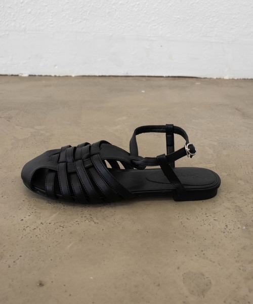 Shelly island（シェリーアイランド）の「グルカサンダル（サンダル・レディース・ホワイト/ブラック・M/L）」の16枚目の写真