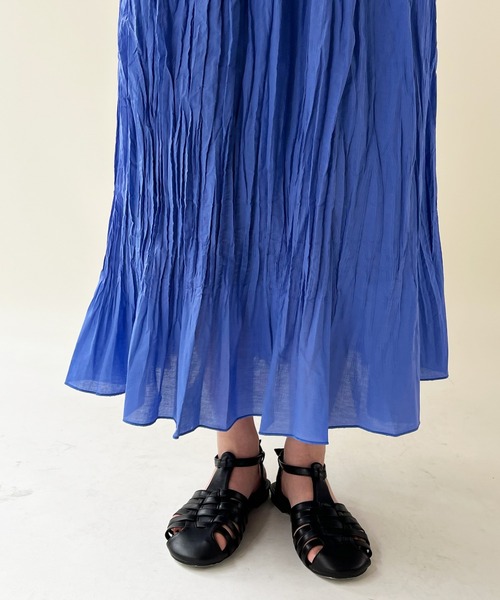 Shelly island（シェリーアイランド）の「グルカサンダル（サンダル・レディース・ホワイト/ブラック・M/L）」の14枚目の写真