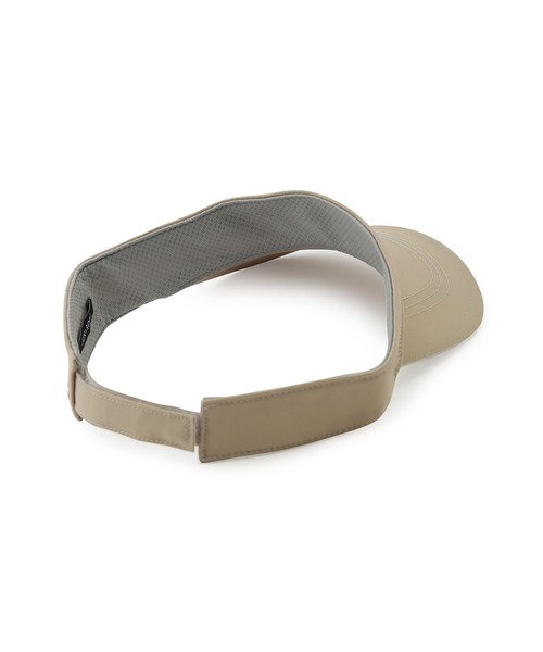 JUN&ROPE'（ジュンアンドロペ）の「ラインストーンロゴ　ツイルサンバイザー（サンバイザー・レディース・ホワイト/ブラック/ベージュ/ライトグリーン・FREE）」の9枚目の写真