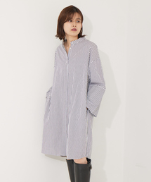 Rouge vif | カフススリットシャツワンピース(ワンピース)