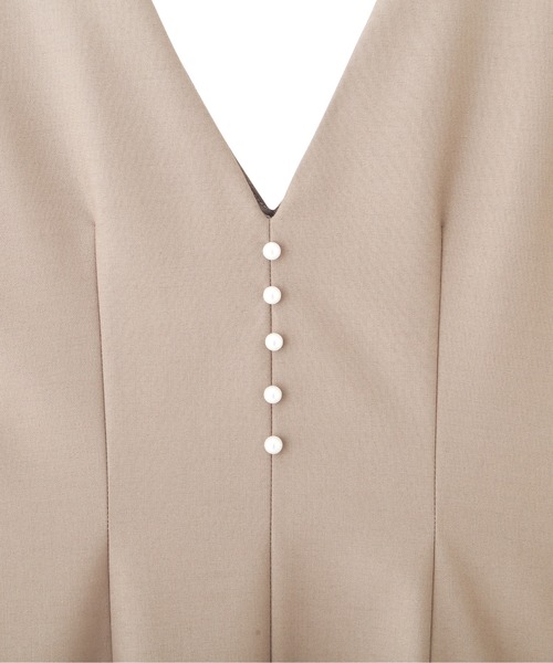 PROPORTION BODY DRESSING（プロポーションボディドレッシング）の「ミニティアードジャンパースカート / 1212240912（ワンピース・レディース・ブラック/ベージュ・MEDIUM/SMALL）」の21枚目の写真