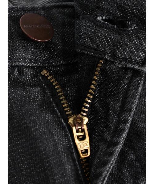 AMERICAN HOLIC(アメリカンホリック)の「【WEB限定】テーパードデニム(-3cm)(デニムパンツ・レディース・ブラック/ワンウォッシュ/ライトインディゴブルー・XS/L/M/XL/S)」の18枚目の写真