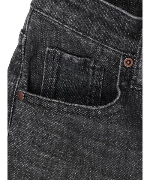 AMERICAN HOLIC(アメリカンホリック)の「【WEB限定】テーパードデニム(-3cm)(デニムパンツ・レディース・ブラック/ワンウォッシュ/ライトインディゴブルー・XS/L/M/XL/S)」の17枚目の写真