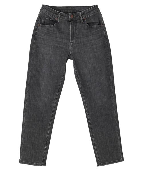 AMERICAN HOLIC(アメリカンホリック)の「【WEB限定】テーパードデニム(-3cm)(デニムパンツ・レディース・ブラック/ワンウォッシュ/ライトインディゴブルー・XS/L/M/XL/S)」の12枚目の写真