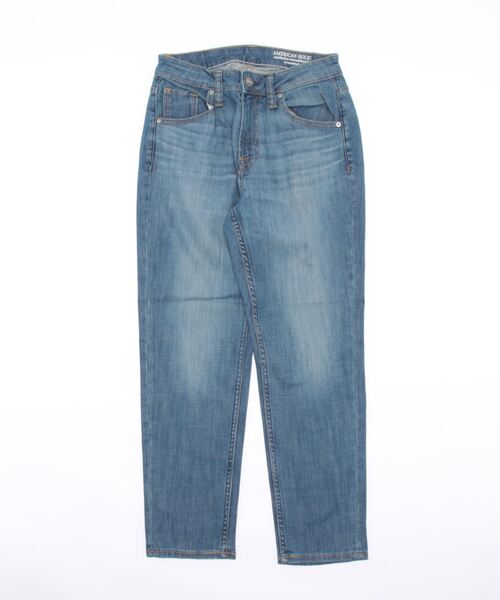 AMERICAN HOLIC(アメリカンホリック)の「【WEB限定】テーパードデニム(-3cm)(デニムパンツ・レディース・ブラック/ワンウォッシュ/ライトインディゴブルー・XS/L/M/XL/S)」の5枚目の写真