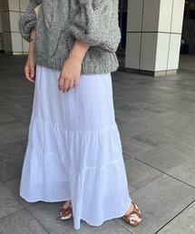 SHENERY | ティアードロングスカート(スカート)