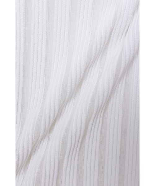 TORNADO MART（トルネードマート）の「TORNADO MART∴ワイドストライプタートルネックカットソー（Tシャツ/カットソー・メンズ・ホワイト/ワイン/ブラック・LL/L/M）」の9枚目の写真