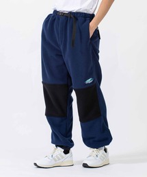 PANELED FLEECE PANTS