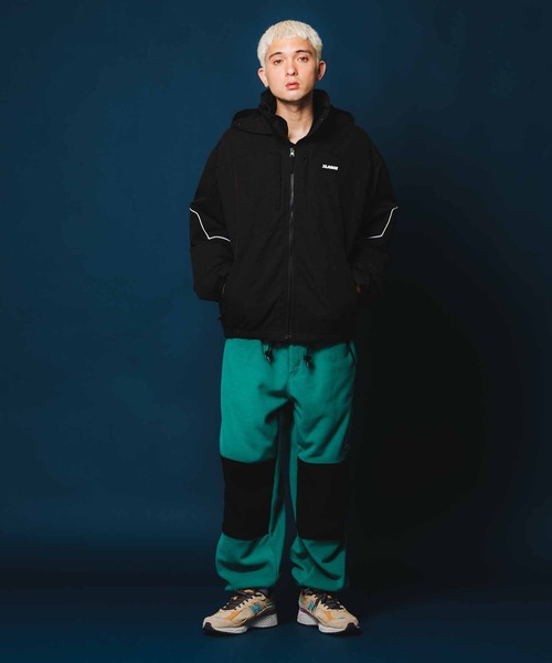 XLARGE（エクストララージ）の「PANELED FLEECE PANTS（その他パンツ・メンズ・ネイビー/グリーン/ブラック/レッド・XL/S/L/M）」の13枚目の写真