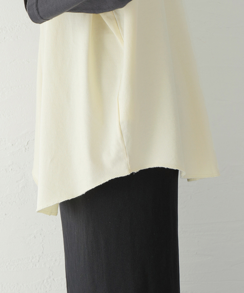 ALORE（アローレ）の「別注【ALORE/アローレ】ラグランT（Tシャツ/カットソー・レディース・オレンジ/ブラック/ブラウン/グリーン・FREE）」の19枚目の写真