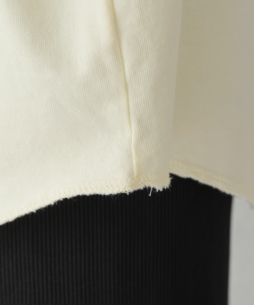 ALORE（アローレ）の「別注【ALORE/アローレ】ラグランT（Tシャツ/カットソー・レディース・オレンジ/ブラック/ブラウン/グリーン・FREE）」の20枚目の写真