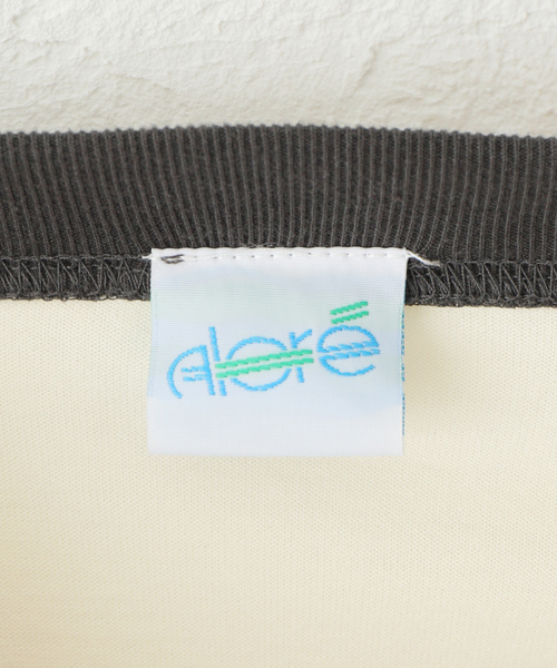 ALORE（アローレ）の「別注【ALORE/アローレ】ラグランT（Tシャツ/カットソー・レディース・オレンジ/ブラック/ブラウン/グリーン・FREE）」の21枚目の写真