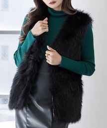 Julia Boutique | フェイクファーベスト/22543(ベスト)
