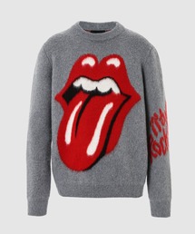 TONGUE & LIPS BRUSHED SWEATER