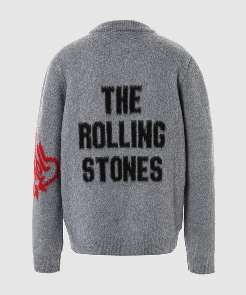 ALANUI(アラヌイ)の「TONGUE & LIPS BRUSHED SWEATER(ニット/セーター・メンズ・グレー・M/L)」の2枚目の写真