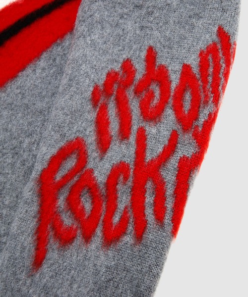 ALANUI(アラヌイ)の「TONGUE & LIPS BRUSHED SWEATER(ニット/セーター・メンズ・グレー・M/L)」の3枚目の写真