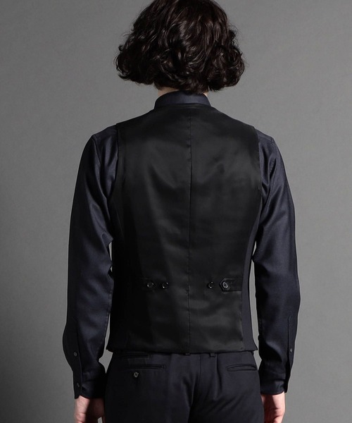 MONSIEUR NICOLE（ムッシュニコル）の「バーズアイジャージー リバーシブルジレ（ベスト・メンズ・ベージュ/グレー/その他1・MEDIUM/LARGE/X-LARGE）」の17枚目の写真