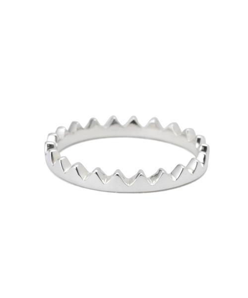 BEAMS BOY（ビームスボーイ）の「BEAMS BOY / シルバー ギザ リング（リング・レディース・ブラック系その他・3号/5号/9号/11号）」の2枚目の写真