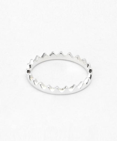 BEAMS BOY（ビームスボーイ）の「BEAMS BOY / シルバー ギザ リング（リング・レディース・ブラック系その他・3号/5号/9号/11号）」の4枚目の写真