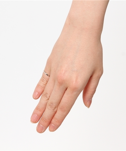 BEAMS BOY（ビームスボーイ）の「BEAMS BOY / シルバー ギザ リング（リング・レディース・ブラック系その他・3号/5号/9号/11号）」の3枚目の写真