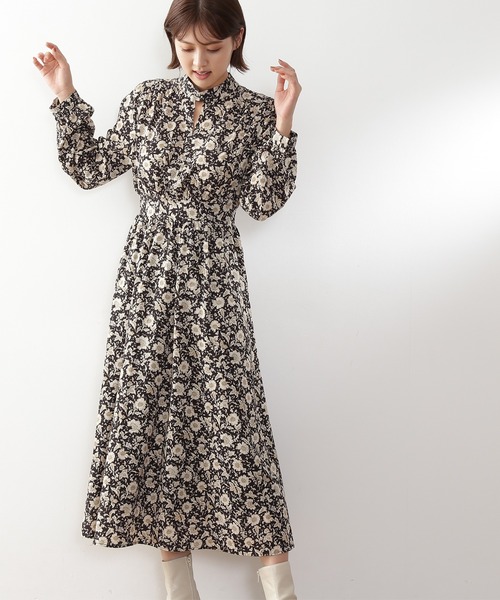 セール Basic エヌエヌナチュラルビューティーベーシック のワンピース オータムフラワープリントワンピース 166 をセール価格で購入できます N N オータムフラワープリントワンピース ワンピース N N Basic エヌエヌナチュラル