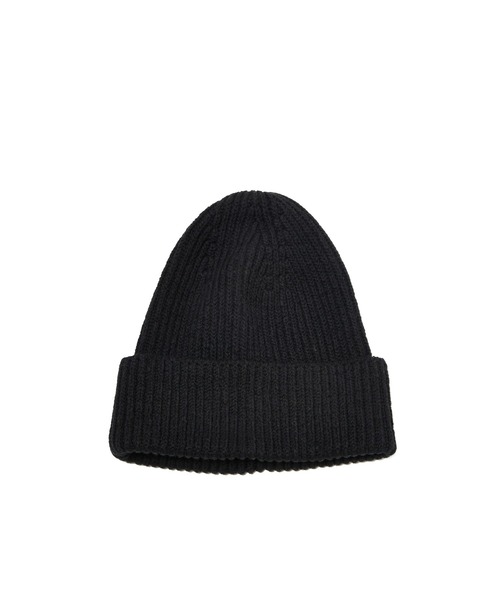 MSML（エムエスエムエル）の「BEANIE CAP（ニットキャップ/ビーニー・メンズ・ブラック/ホワイト・ONE SIZE）」の5枚目の写真