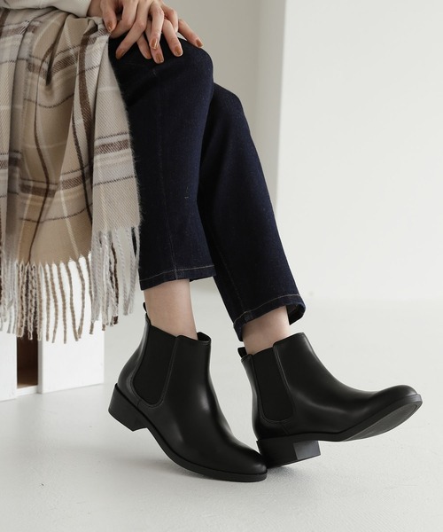 GLOBAL WORK(グローバルワーク)の「らくっション撥水サイドゴアブーツ/162682(ブーツ・レディース・ブラック/ダークブラウン・LARGE/MEDIUM/X-LARGE)」の15枚目の写真