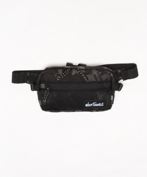 WILD THINGS(ワイルドシングス)の「/WILDTHINGS/X-PACKナイロンボディバッグ(ボディバッグ/ウエストポーチ・メンズ・ホワイト/カモフラージュ/ブラック/グレー/オレンジ・FREE)」の5枚目の写真