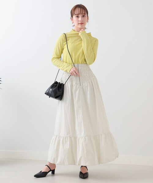 Ray BEAMS（レイビームス）の「YAHKI / YH-554 SMALL ショルダー バッグ（ショルダーバッグ・レディース・オレンジ/ライトブルー/ブラック・ONE SIZE）」の22枚目の写真