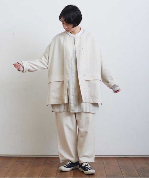 yuni（ユニ ）の「ツイルノーカラーコート C/Li/R/P twill no
