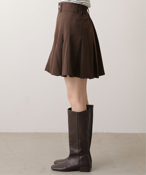 RAY CASSIN（レイカズン）の「ボックスタックミニスカート（スカート・レディース・ブラック/ブラウン/ベージュ・FREE）」の21枚目の写真