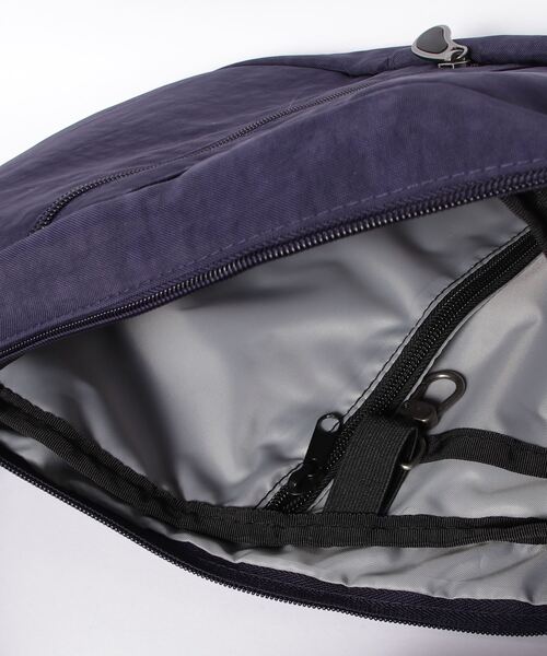 The Healthy Back Bag（ヘルシーバックバッグ）の「【HEALTHY BACK BAG】テクスチャードナイロン 6303（バックパック/リュック・レディース・ブラック/パープル/ブルー/ブラウン・FREE）」の5枚目の写真