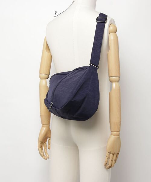 The Healthy Back Bag（ヘルシーバックバッグ）の「【HEALTHY BACK BAG】テクスチャードナイロン 6303（バックパック/リュック・レディース・ブラック/パープル/ブルー/ブラウン・FREE）」の8枚目の写真