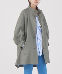 qualite | バイカラーカルゼフォルムコート(その他アウター)